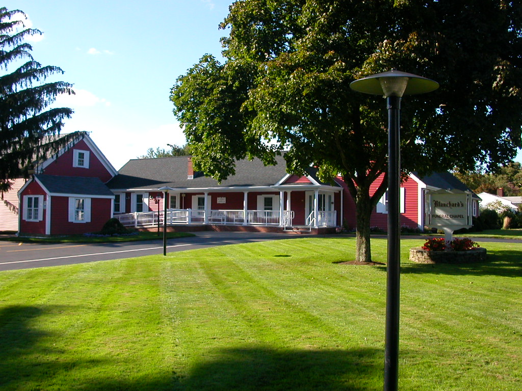 Blanchard Funeral Chapel, Inc. building in Whitman, Massachusetts