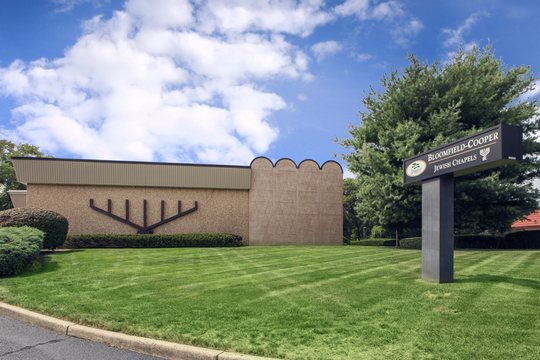 Bloomfield-Cooper Jewish Chapel building in Ocean, New Jersey