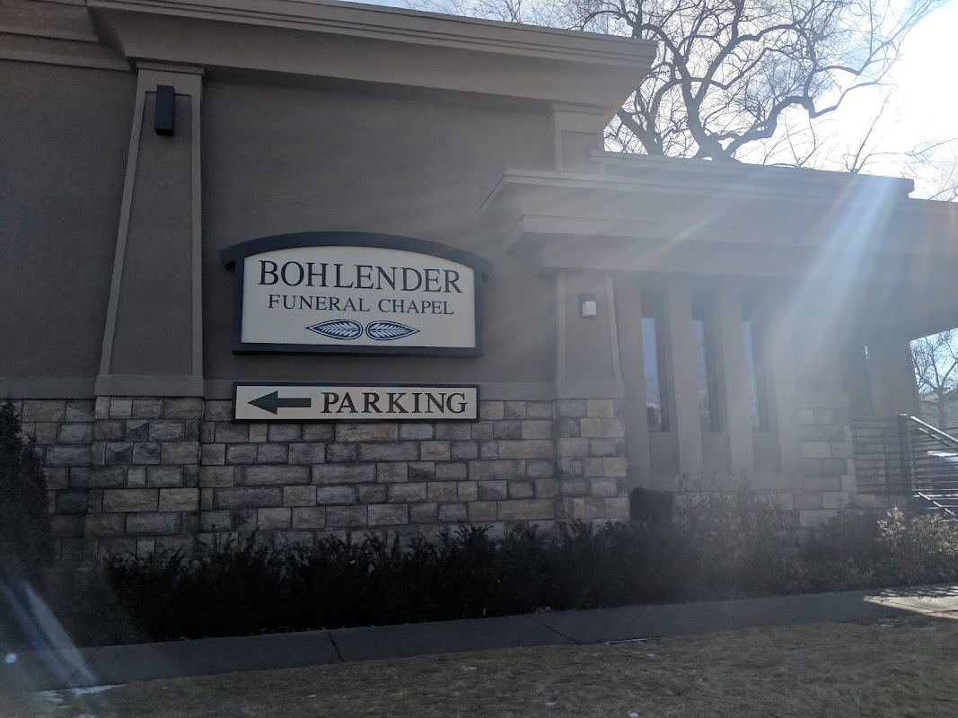 Bohlender Funeral Chapel building in Fort Collins, Colorado