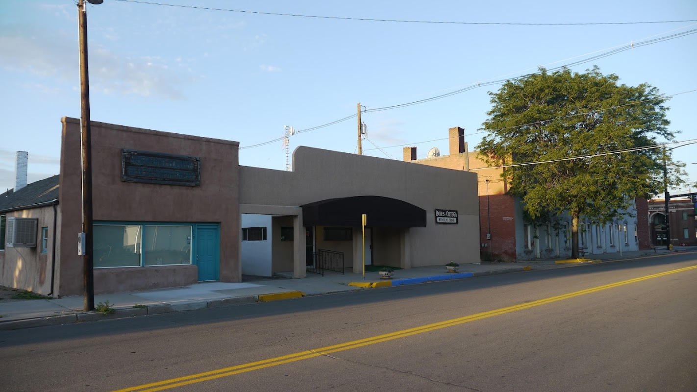 Boies-Ortega Funeral Home building in Walsenburg, Colorado