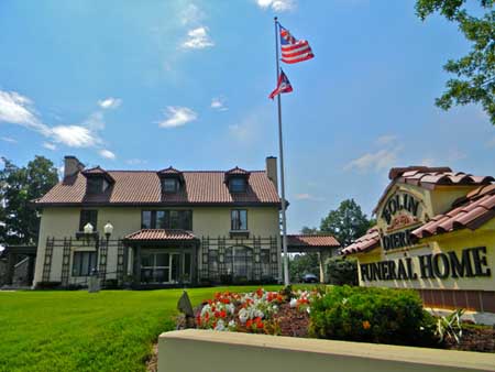 Bolin-Dierkes Funeral Home building in Zanesville, Ohio