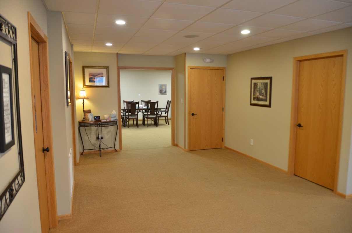 Boman Funeral Home building in Webster City, Iowa