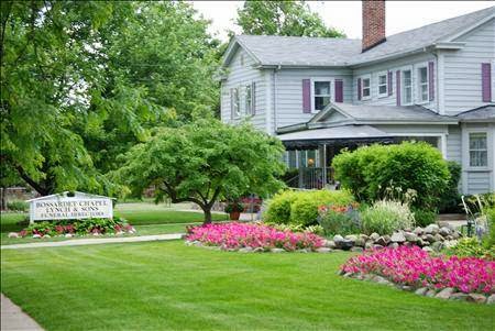 Bossardet Chapel Lynch & Sons Funeral Directors building in Oxford, Michigan