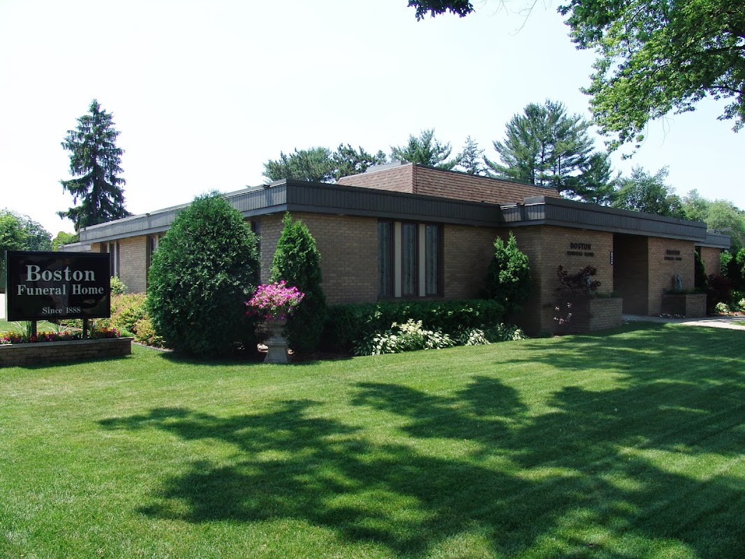 Boston Funeral Home building in Stevens Point, Wisconsin