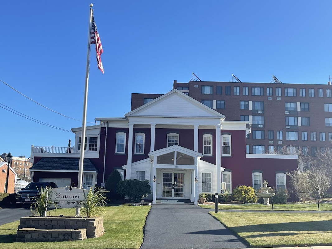 Boucher Funeral Home, Inc. building in Gardner, Massachusetts
