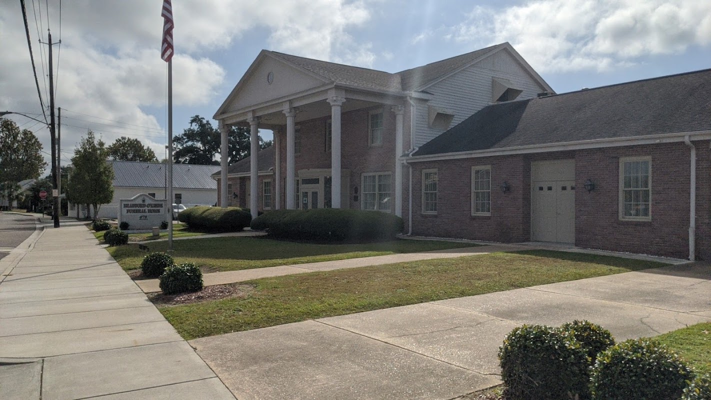 Bradford-O'Keefe Funeral Home building in Biloxi, Mississippi