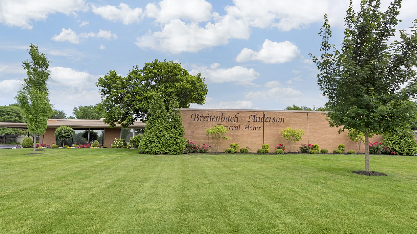 Breitenbach Anderson Funeral Homes building in Middletown, Ohio