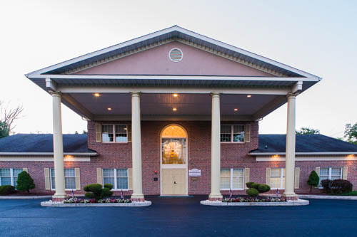 Brenna-Cellini Funeral Home building in Hamilton, New Jersey