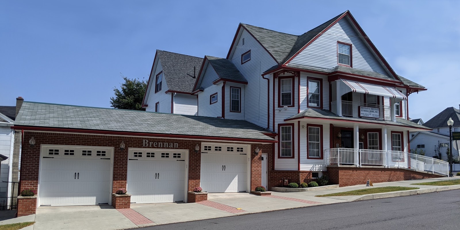 Brennan & Brennan Funeral Home building in Carbondale, Pennsylvania