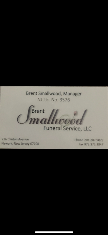 Brent Smallwood Funeral Service, LLC building in Newark, New Jersey