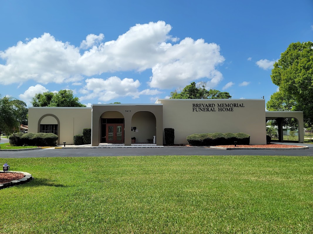 Brevard Memorial Funeral Home building in Cocoa, Florida