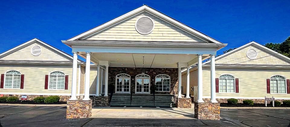 Bright Funeral Home building in Wake Forest, North Carolina