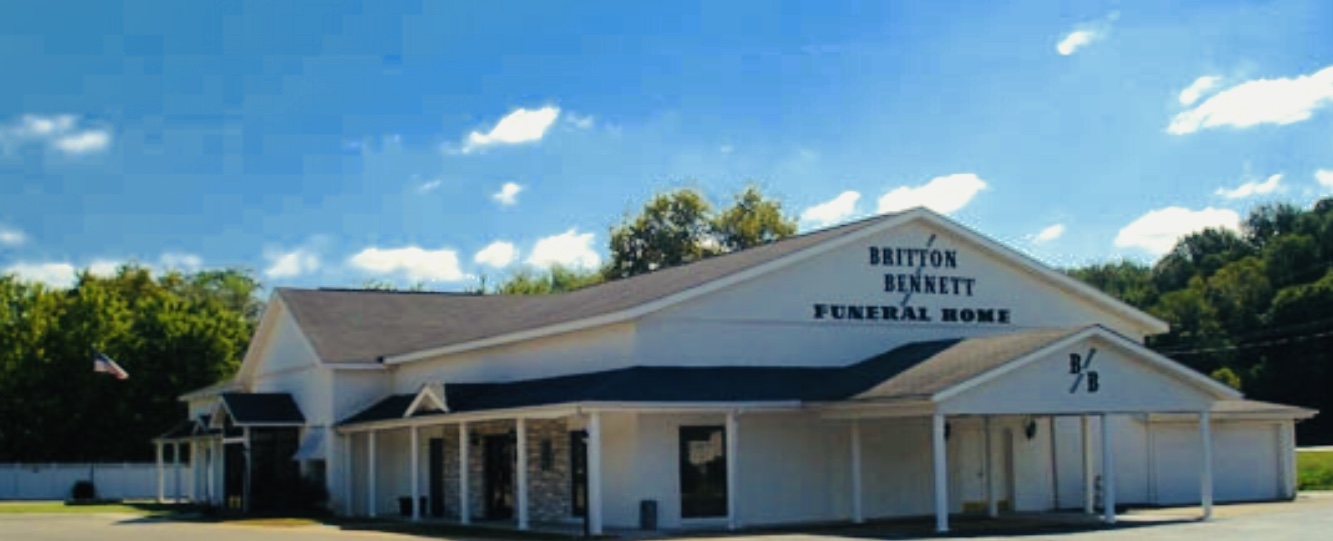 Britton-Bennett Funeral Home building in Steelville, Missouri