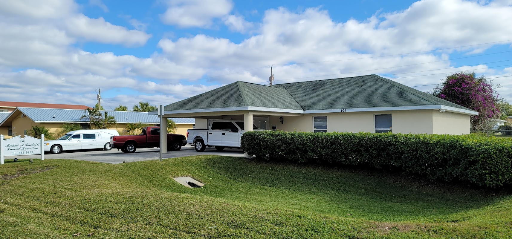 Brochetti Funeral Home building in Lake Placid, Florida