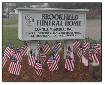 Brookfield Funeral Home building in Brookfield, Connecticut