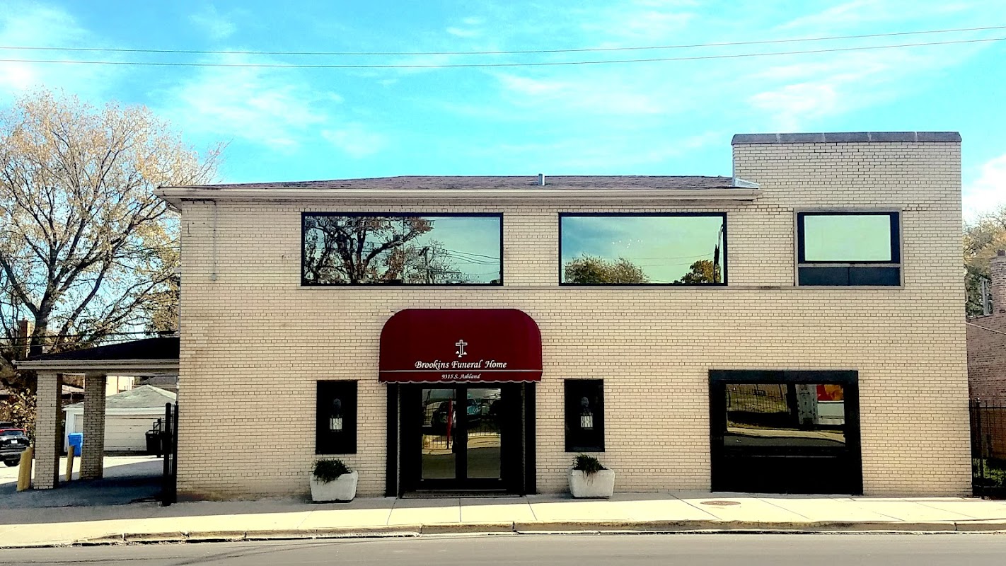 Brookins Funeral Home building in Chicago, Illinois