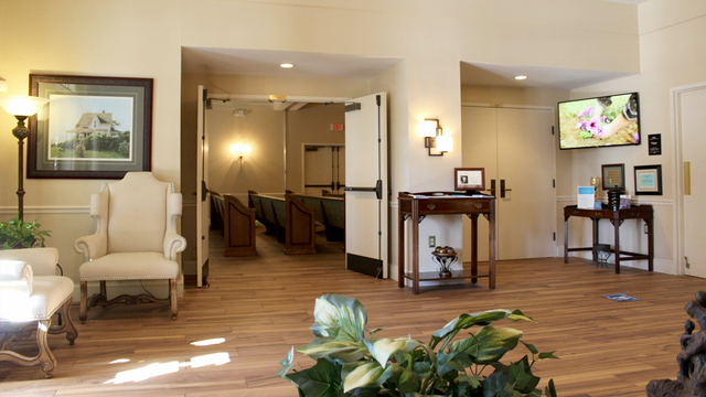 Brookside Funeral Home Cypress Creek building in Houston, Texas