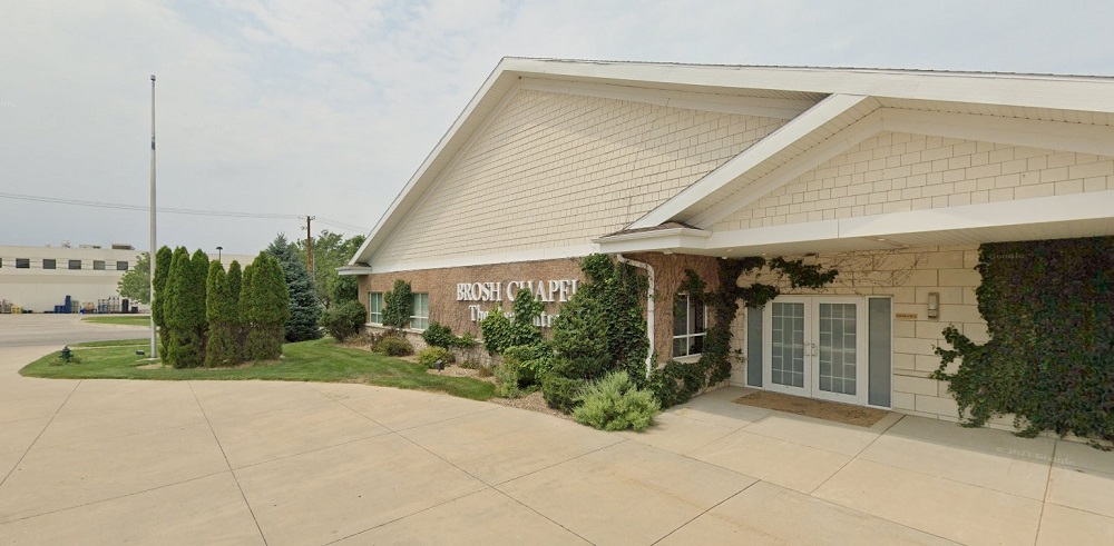 Brosh Chapel building in Cedar Rapids, Iowa