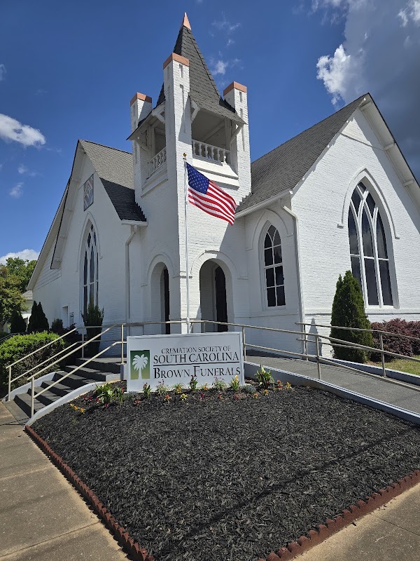 Brown-Oglesby Funeral Home building in Seneca, South Carolina