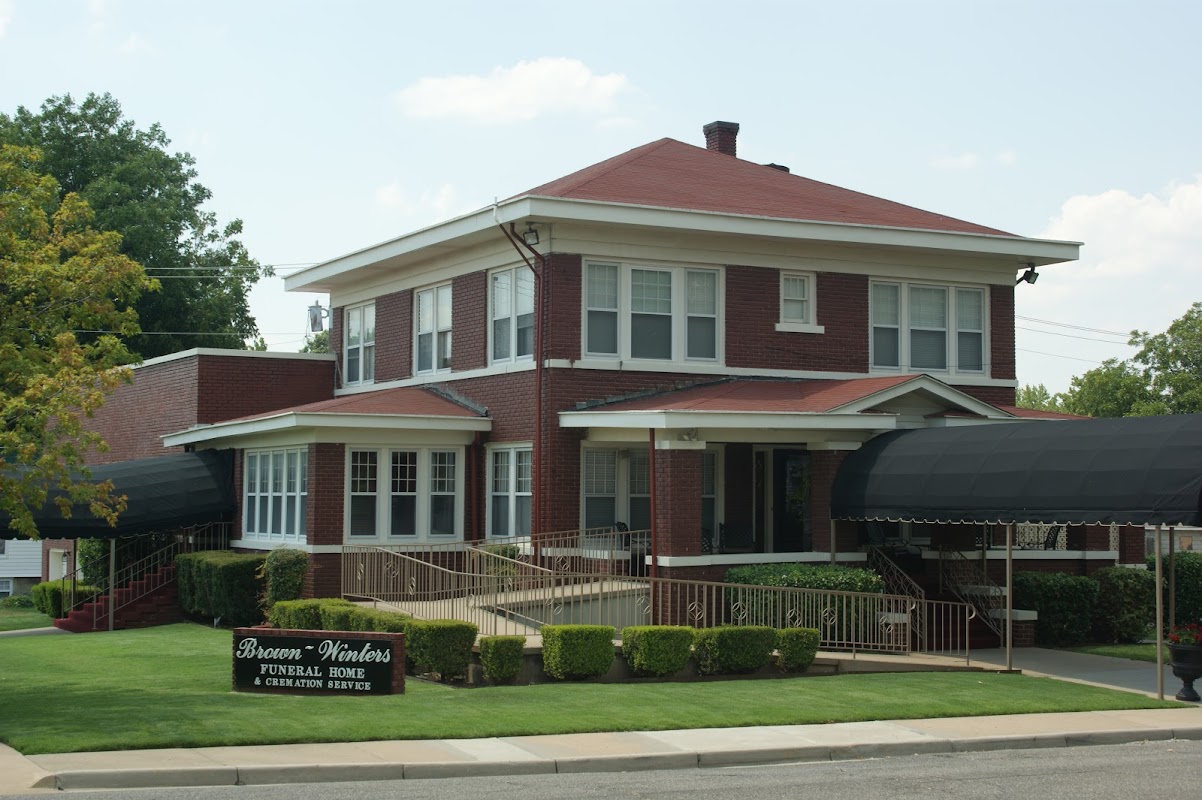 Brown-Winters Funeral Home and Cremation Service building in Miami, Oklahoma