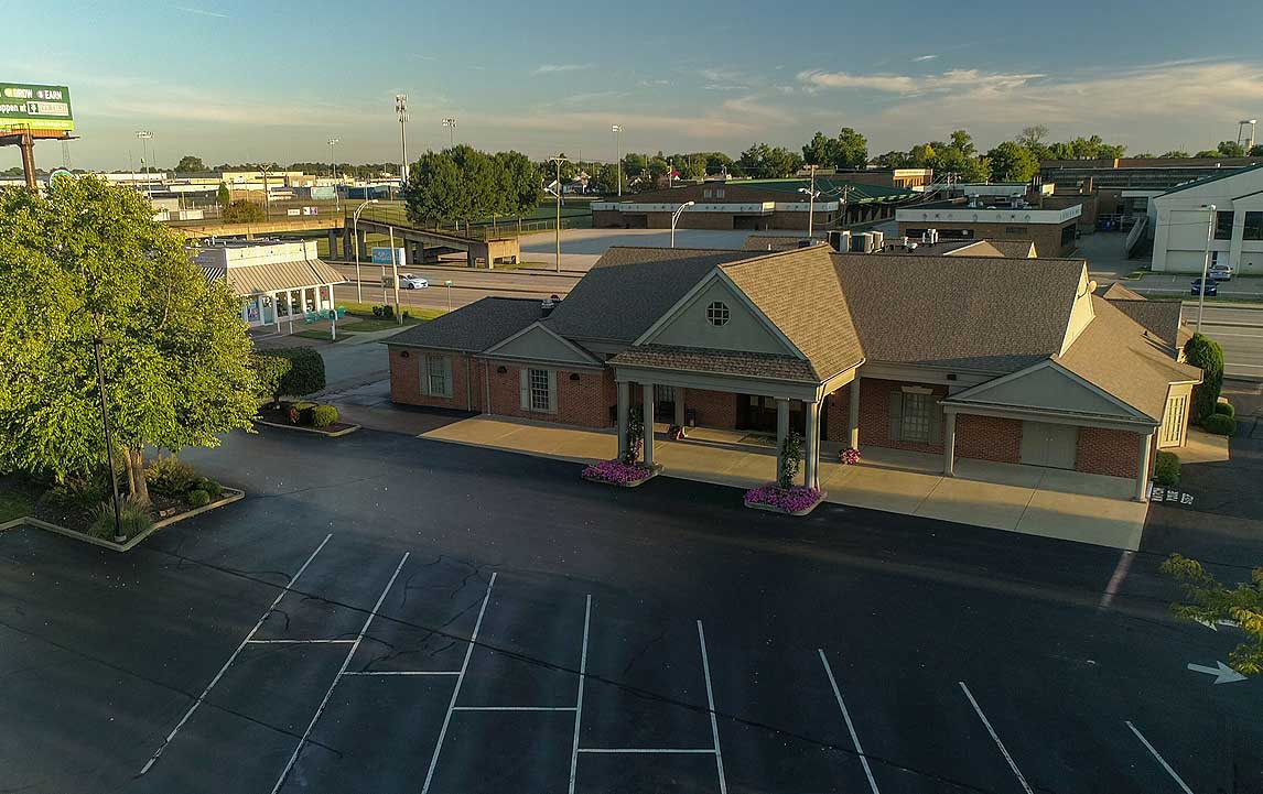 Browning Funeral Home building in Evansville, Indiana