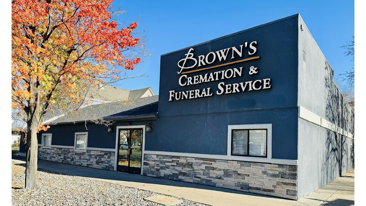 Brown's Cremation & Funeral Service building in Grand Junction, Colorado