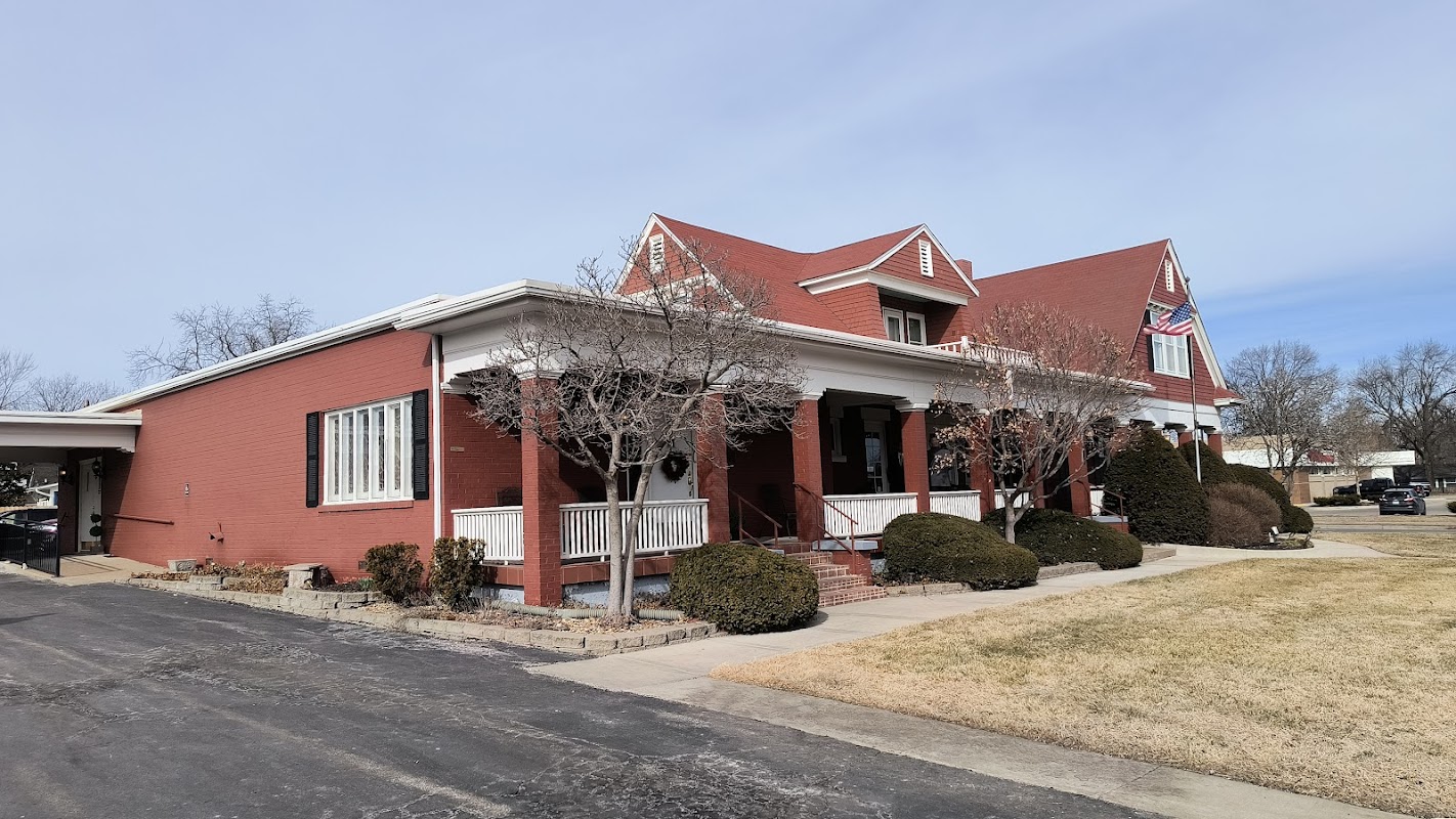 Bruce Funeral Home building in Gardner, Kansas