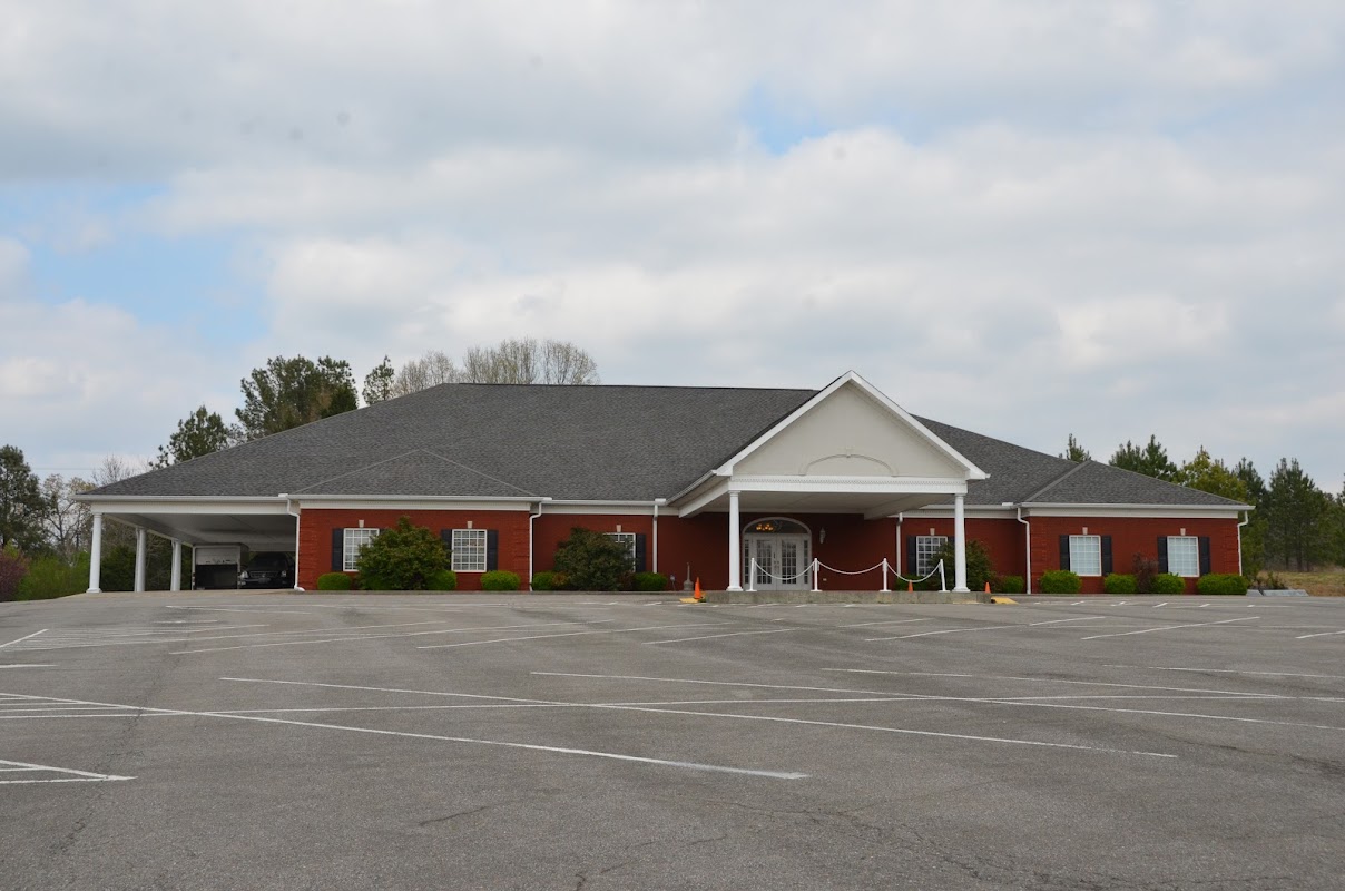 Brummitt-McKenzie Funeral Home building in McKenzie, Tennessee