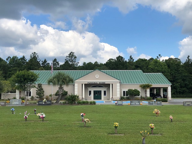 Brunswick Memorial Park Funeral Home building in Brunswick, Georgia