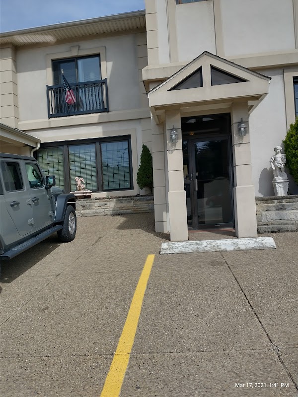 Brusco-Falvo Funeral Home building in Pittsburgh, Pennsylvania
