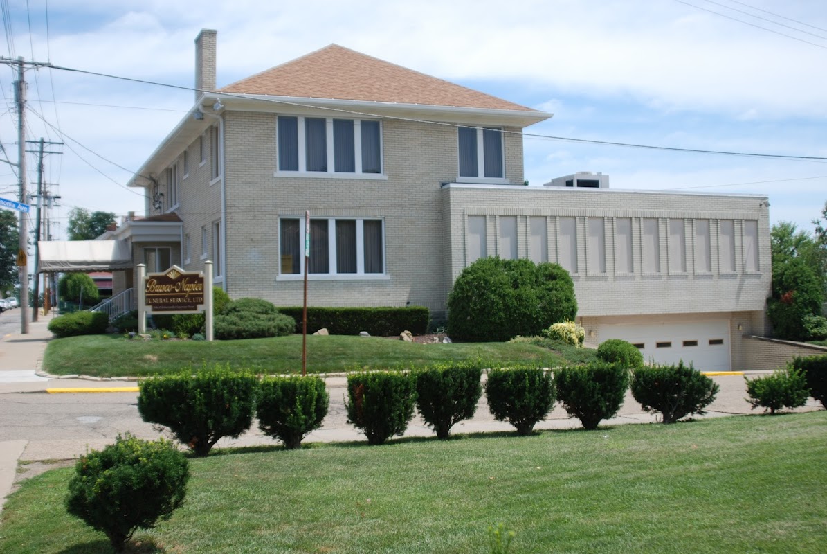 Brusco-Napier Funeral Home building in Pittsburgh, Pennsylvania
