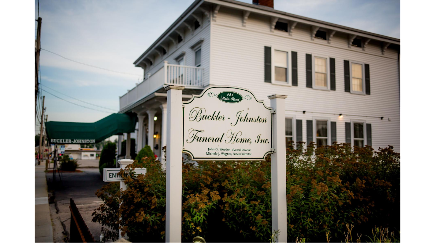 Buckler-Johnston Funeral Home building in Westerly, Rhode Island
