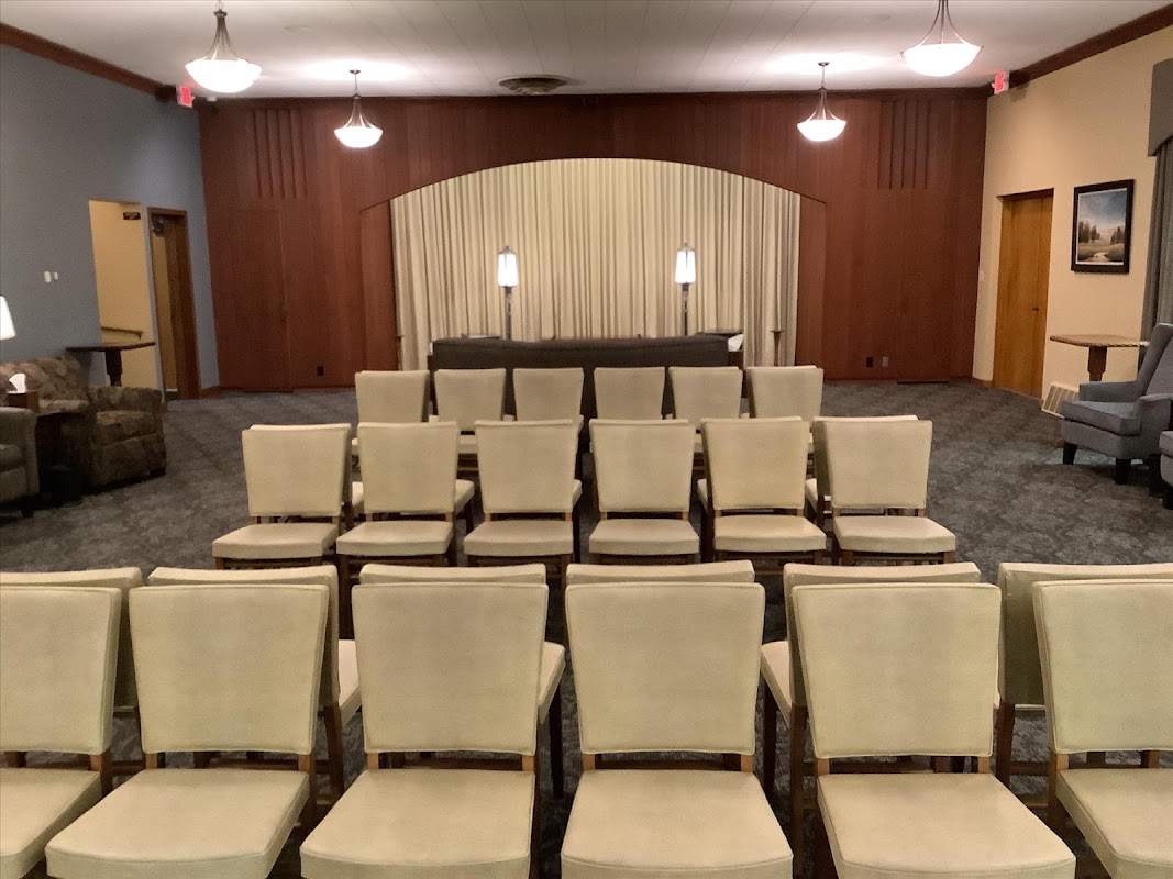 Burkhead-Green Funeral Home building in Charlotte, Michigan