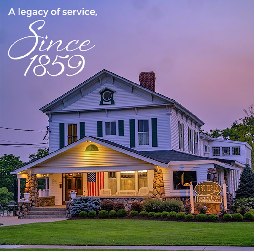 Burr Funeral Home & Crematory Service building in Chardon, Ohio