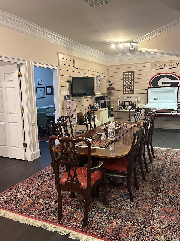 Byars Funeral Home building in Cumming, Georgia