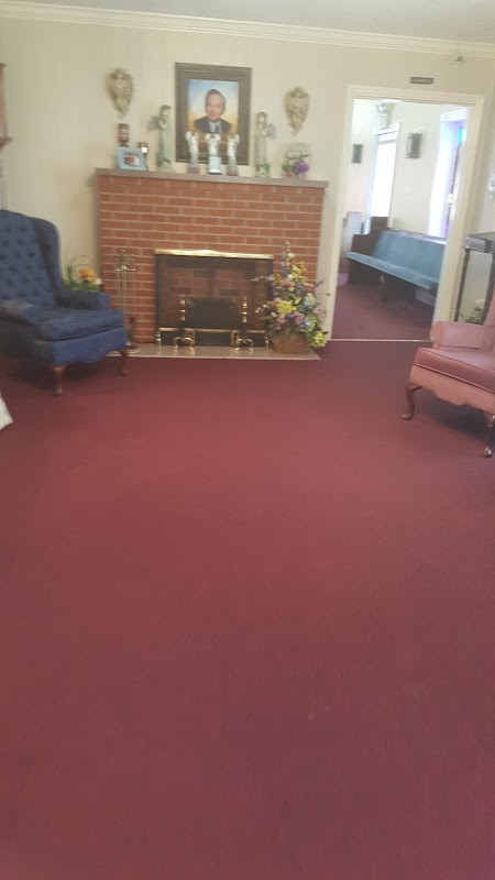 Byrds Mortuary building in Maynardville, Tennessee