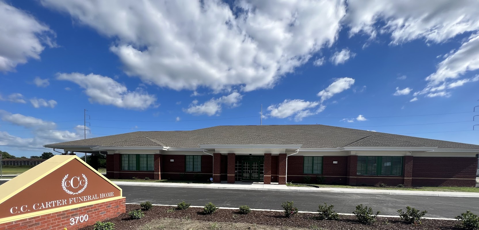 C. C. Carter Funeral Home building in Newport News, Virginia