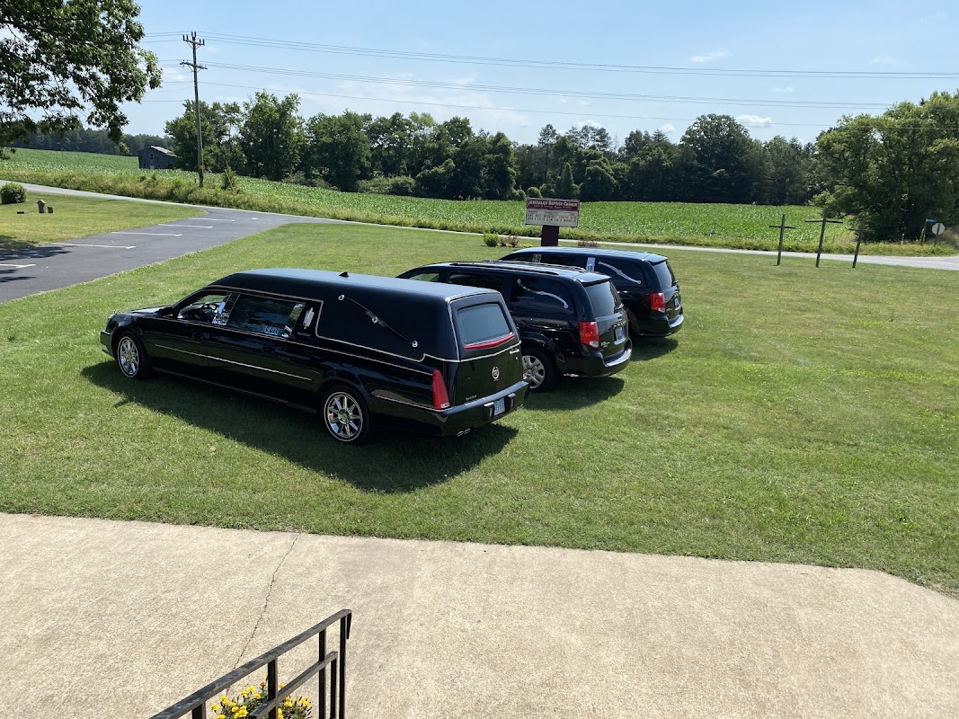 C. W. Edwards Funeral Home building in Bowling Green, Virginia