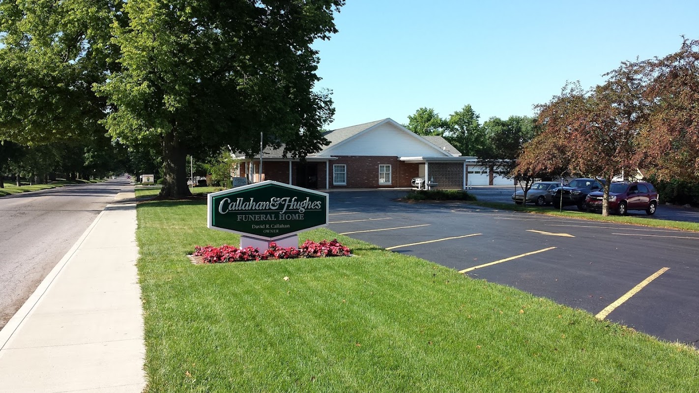 Callahan & Hughes Funeral Home building in Terre Haute, Indiana