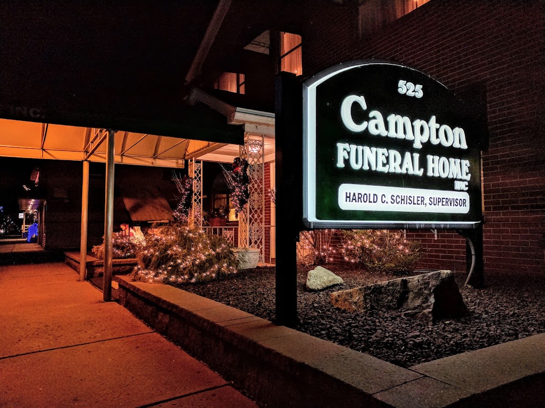 Campton Funeral Home building in Palmerton, Pennsylvania