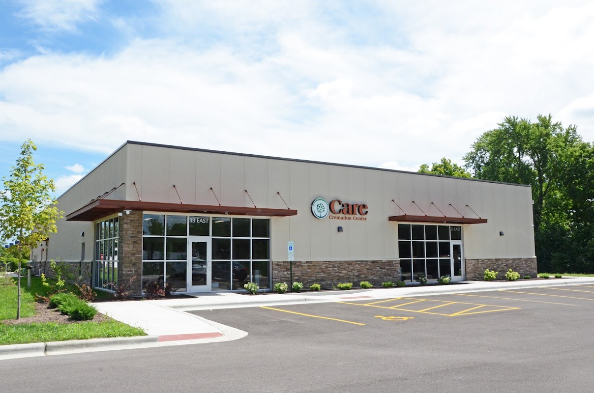 Care Memorial Cremation building in Romeoville, Illinois
