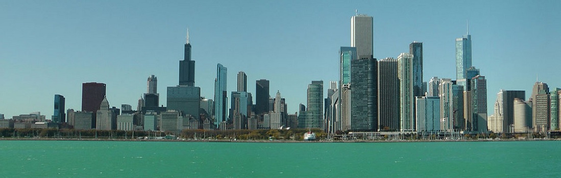 Caribe Funeral Home building in Chicago, Illinois