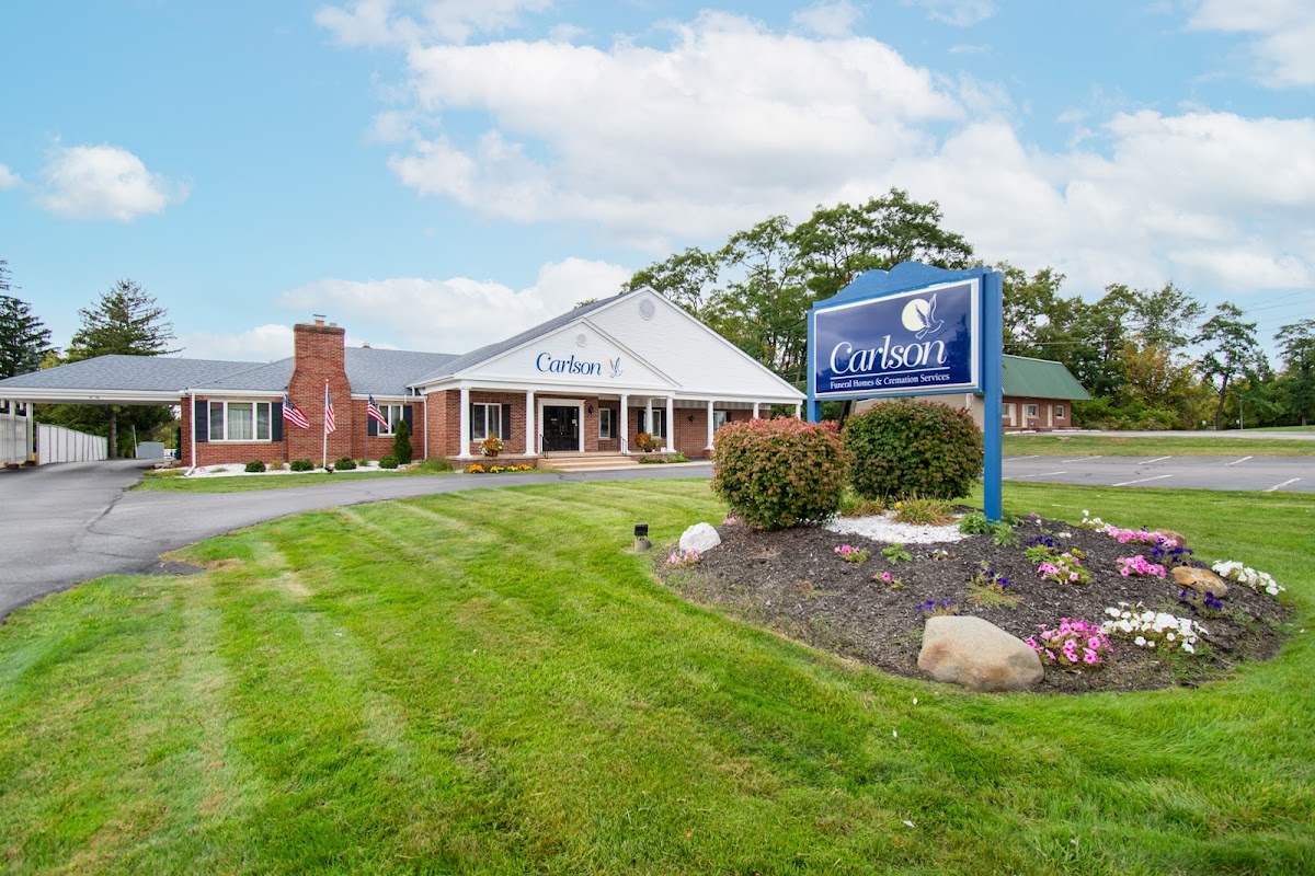 Carlson Funeral Home building in Brunswick, Ohio