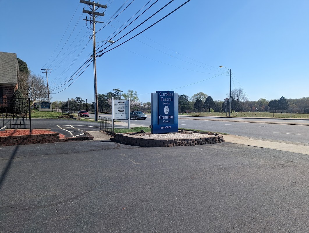 Carolina Funeral Service & Cremation Center building in Charlotte, North Carolina