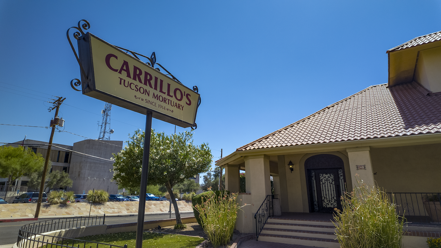 Carrillo's Tucson Mortuary building in Tucson, Arizona