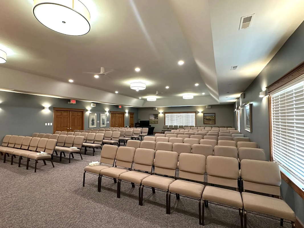 Carris Family Funeral Home building in Perry, Iowa
