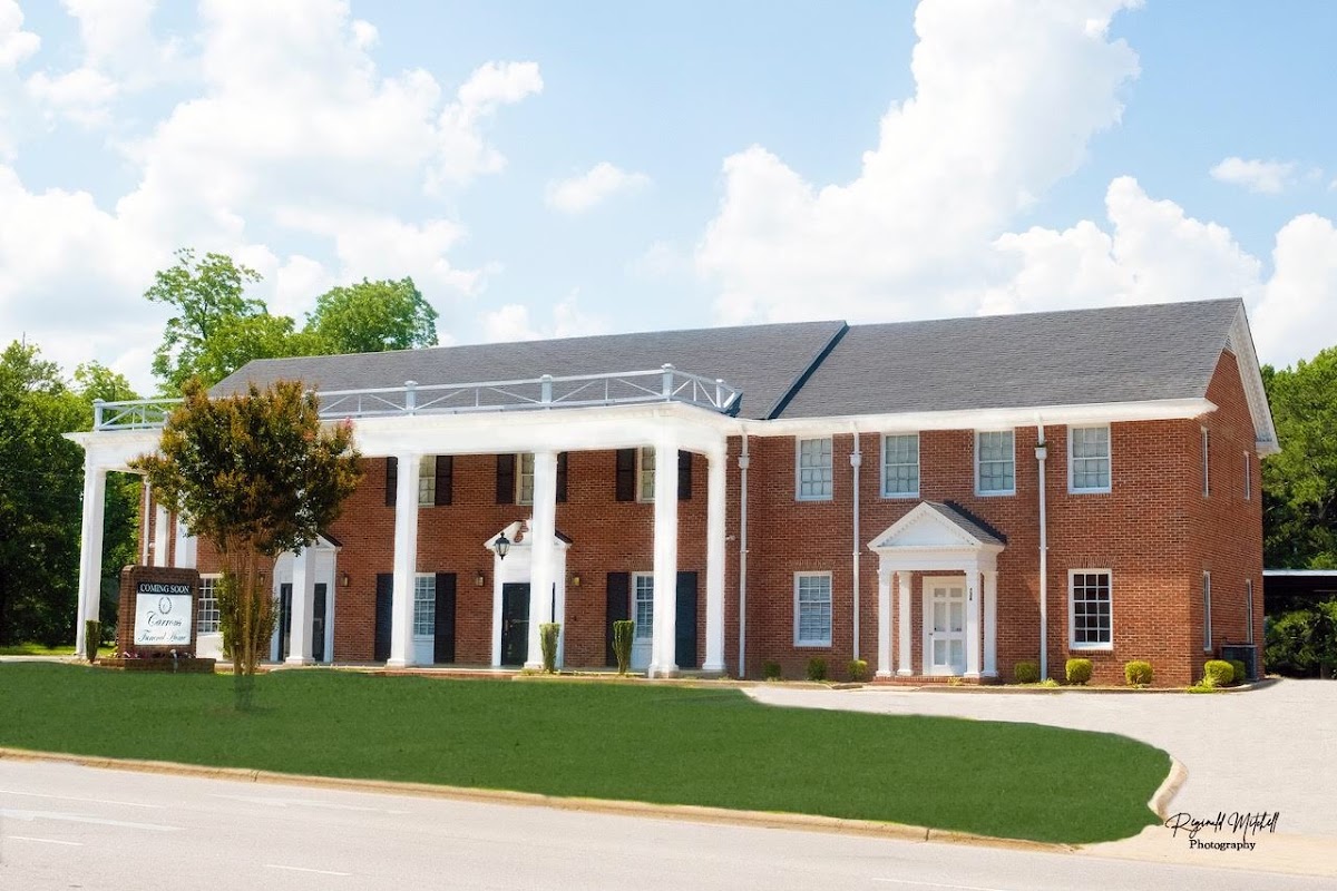 Carrons Funeral Home building in Wilson, North Carolina