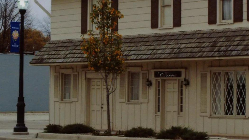 Case Funeral Homes building in Merrill, Michigan