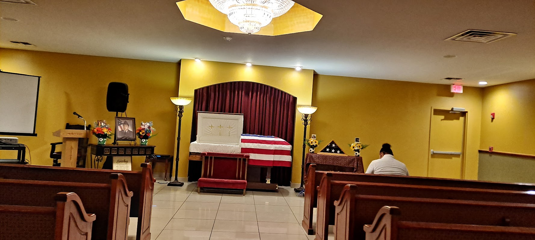 Castillo Mission Funeral Home building in San Antonio, Texas