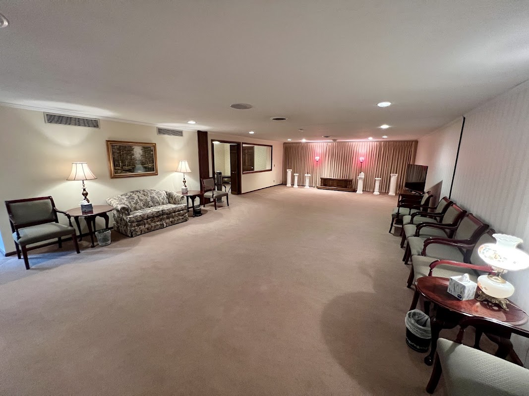 Cawley & Peoples Funeral Homes building in Lowell, Ohio
